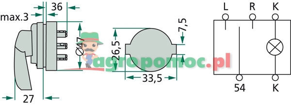 Hella Indicator switch | zdjęcie nr 2